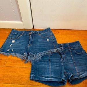 Jean shorts